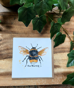 Bee Yourself Greeting Card