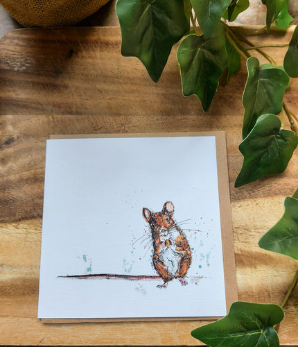Little Mouse Greeting Card
