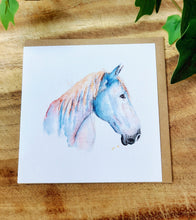 Load image into Gallery viewer, War Horse Greeting Card