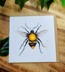 Worker Bee Greeting Card