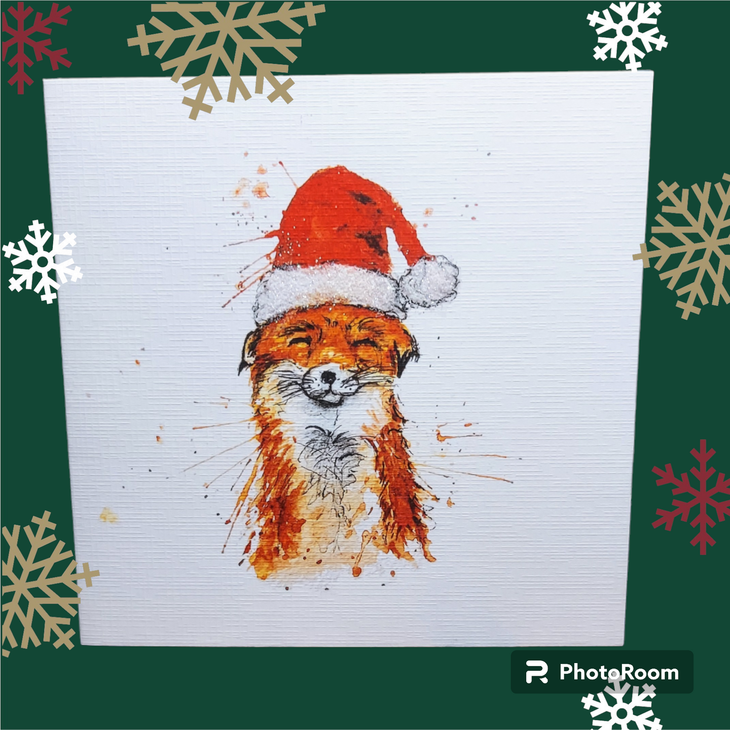 Festive Fox Greeting Card