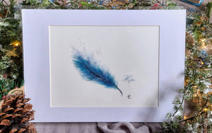 Hope Feather print
